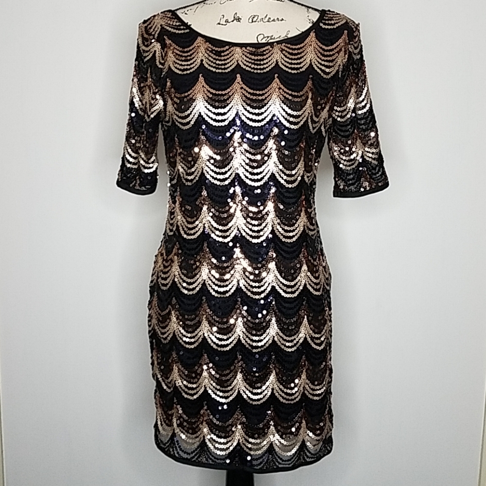 Venus size medium sequin cocktail dress